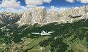 FSC scenario Dolomiti 3D X-Plane vista esterna 4